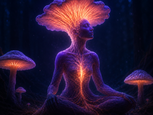 You’re a mushroom having human experience